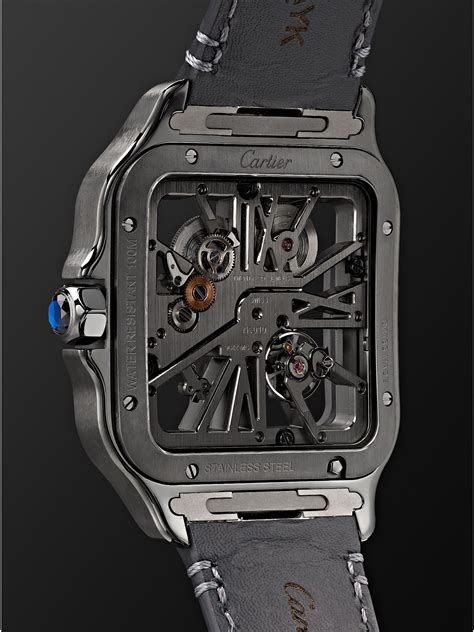 cartier santos skeleton adlc noctambule|cartier santos noctambule.